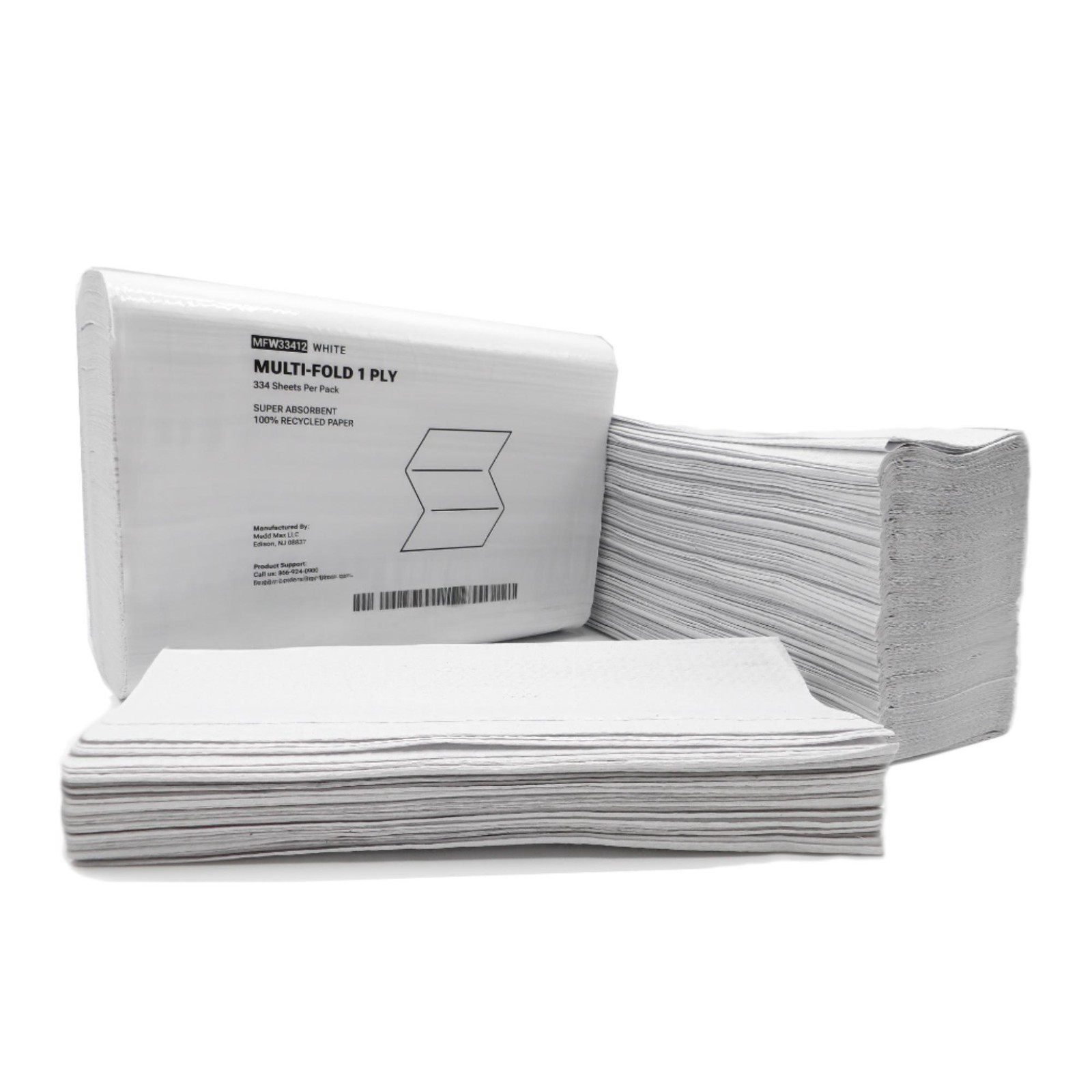 Paper Hand Towel Multi-Fold 8-1/2 X 9 Inch 12/pks 4000ea gallery