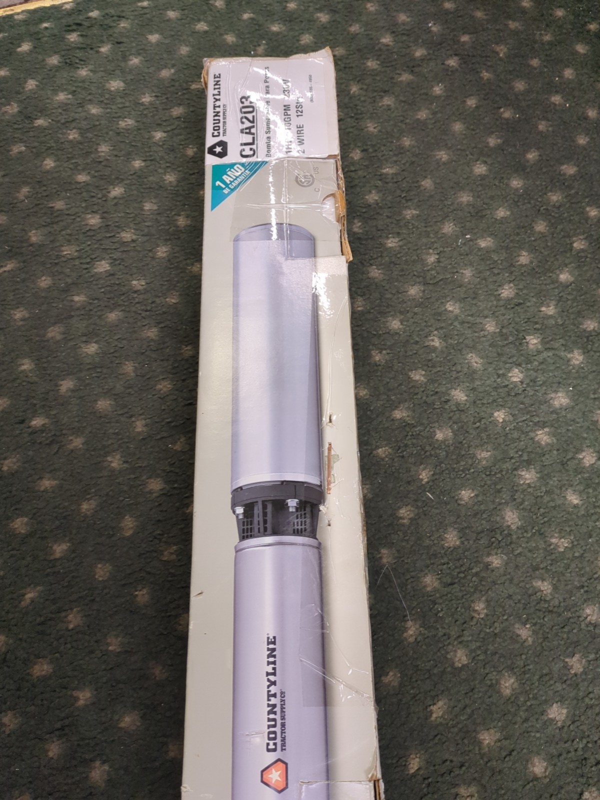 Countyline Submersible 4" WELL PUMP 1 HP 10 GPM CLA203-13 2 WIRE 230V **NEW** gallery