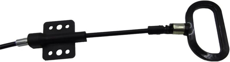 Recliner Release Cable Set Black Alloy Steel 36.5" Length S Hook Handles gallery