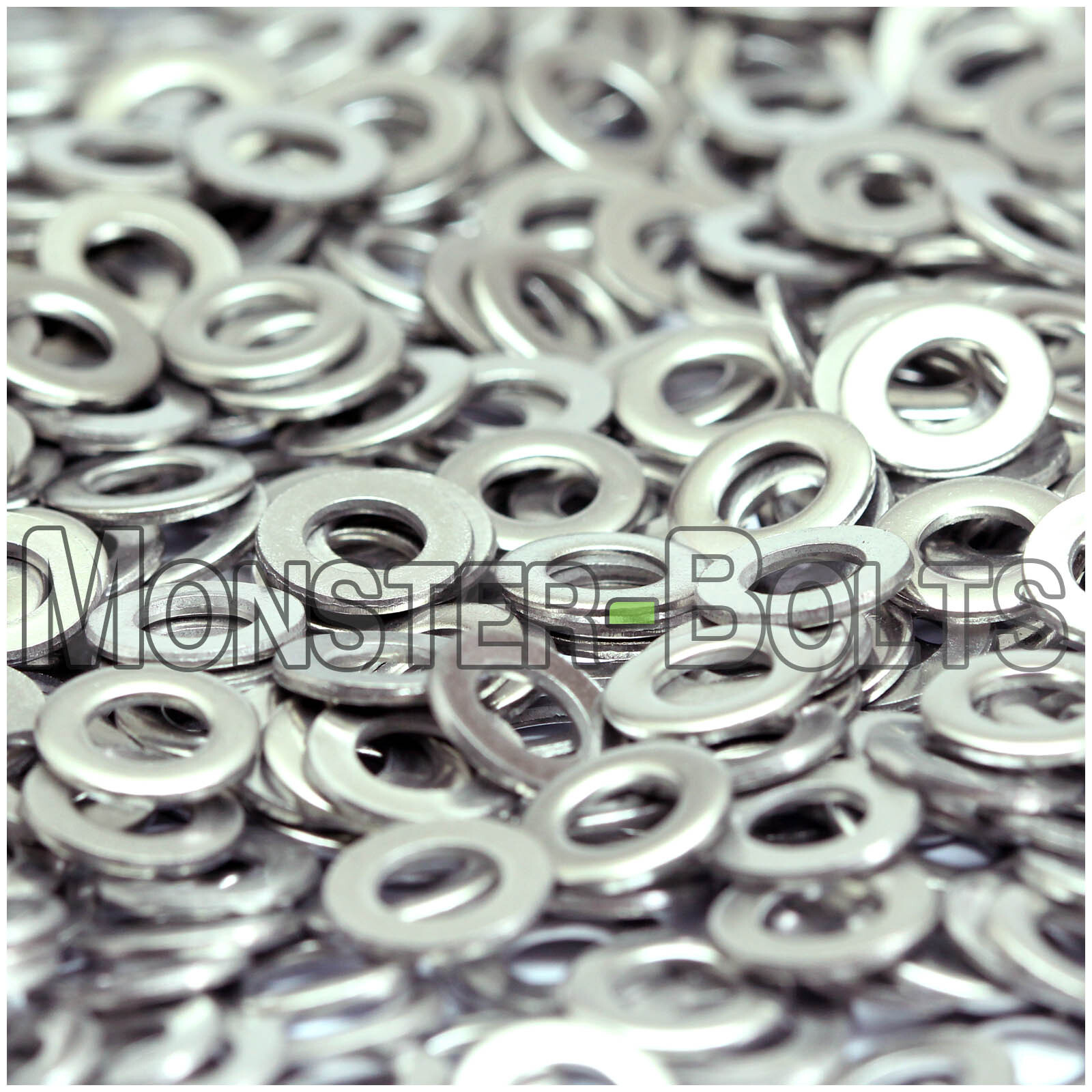 US / Inch - Stainless Steel Flat Washers, A2 (18-8) - #2 #4 #6 #8 #10 1/4" 5/16" gallery