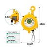Heavy Duty Spring Balancer 15-22kg (33~49lbs), Tool Hanging Retractor, Retrac... gallery