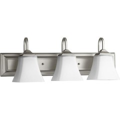 3 Light Bathroom Light in Transitional style – 24 inches wide by 8.38 inches