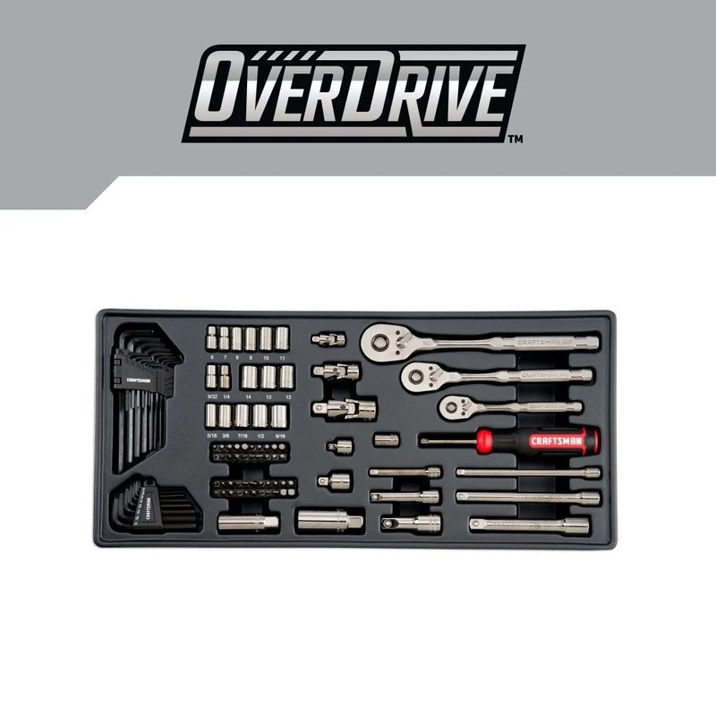 Craftsman Overdrive Mechanics Tool Set, 284 Pieces gallery
