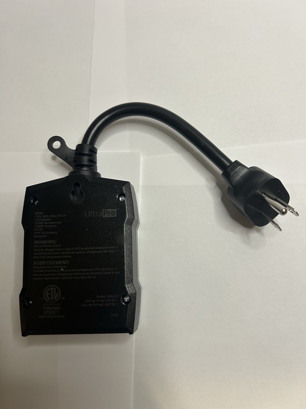 Ultra Pro Light-Sensing 2/4/6/8 Hours Countdown Timer by Jasco NEW TESTED gallery