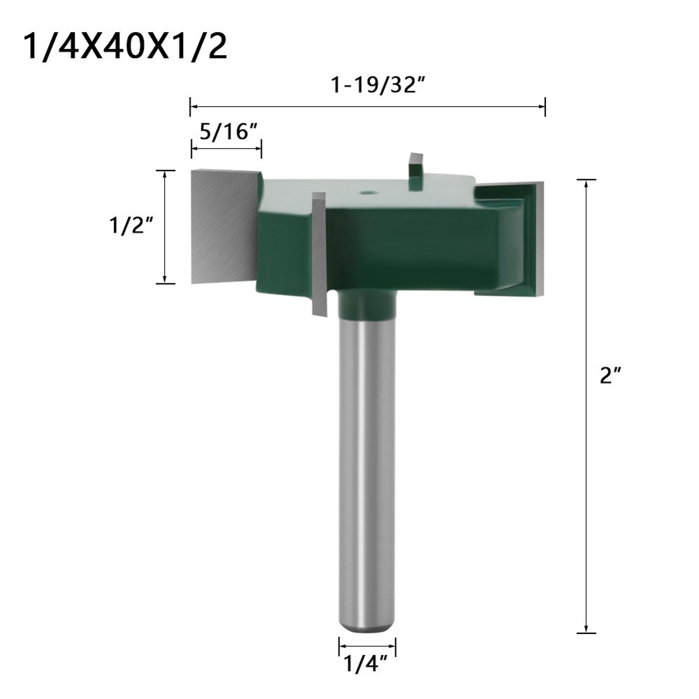 Router Bit 1/4 Inch Shank Slab Flattening Planing Bits Woodworking Cutting-Tools gallery