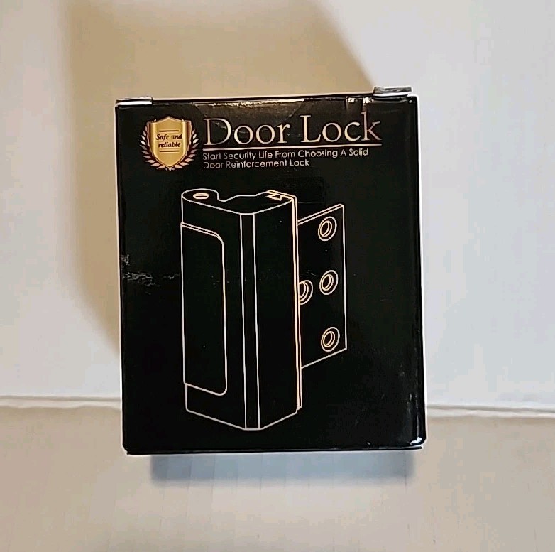 800 LB Home Security Door Lock Childproof Door Reinforced Lock 3 Inch Stop NEW gallery