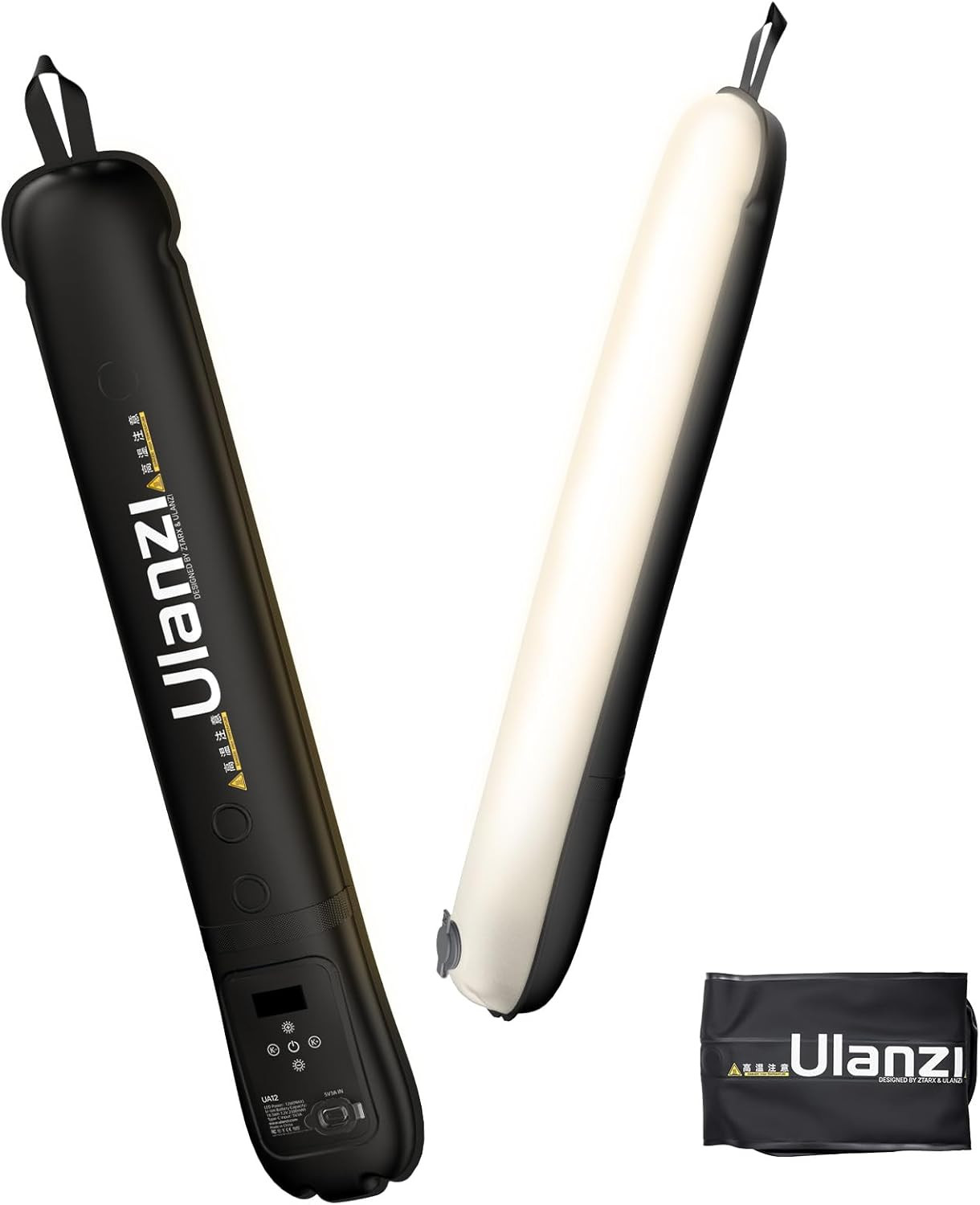 UA12 Bi-Color Inflatable LED Tube Light for Video & Photography, 12W gallery