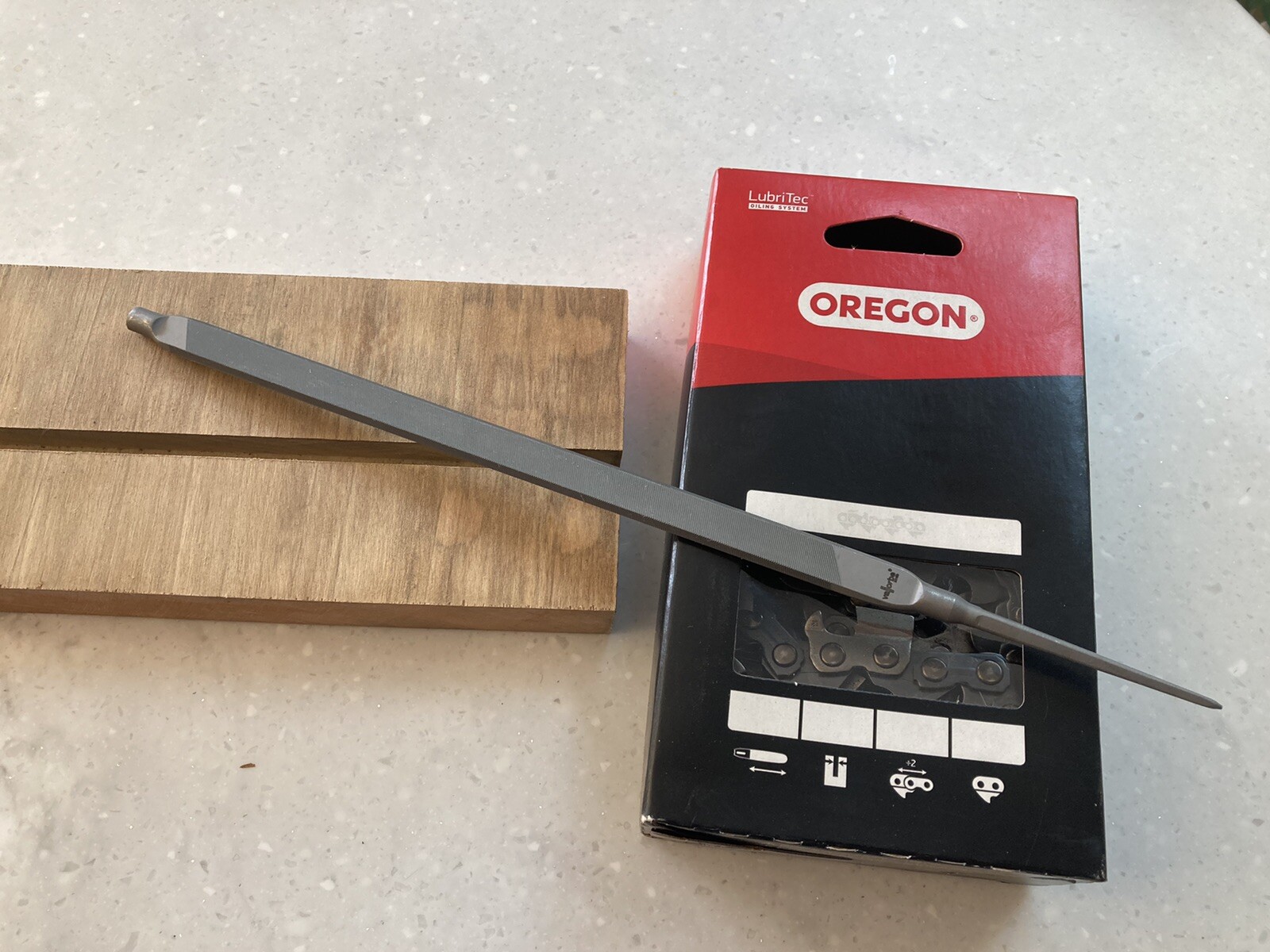 Vallorbe double bevel square chain file 2279 gallery