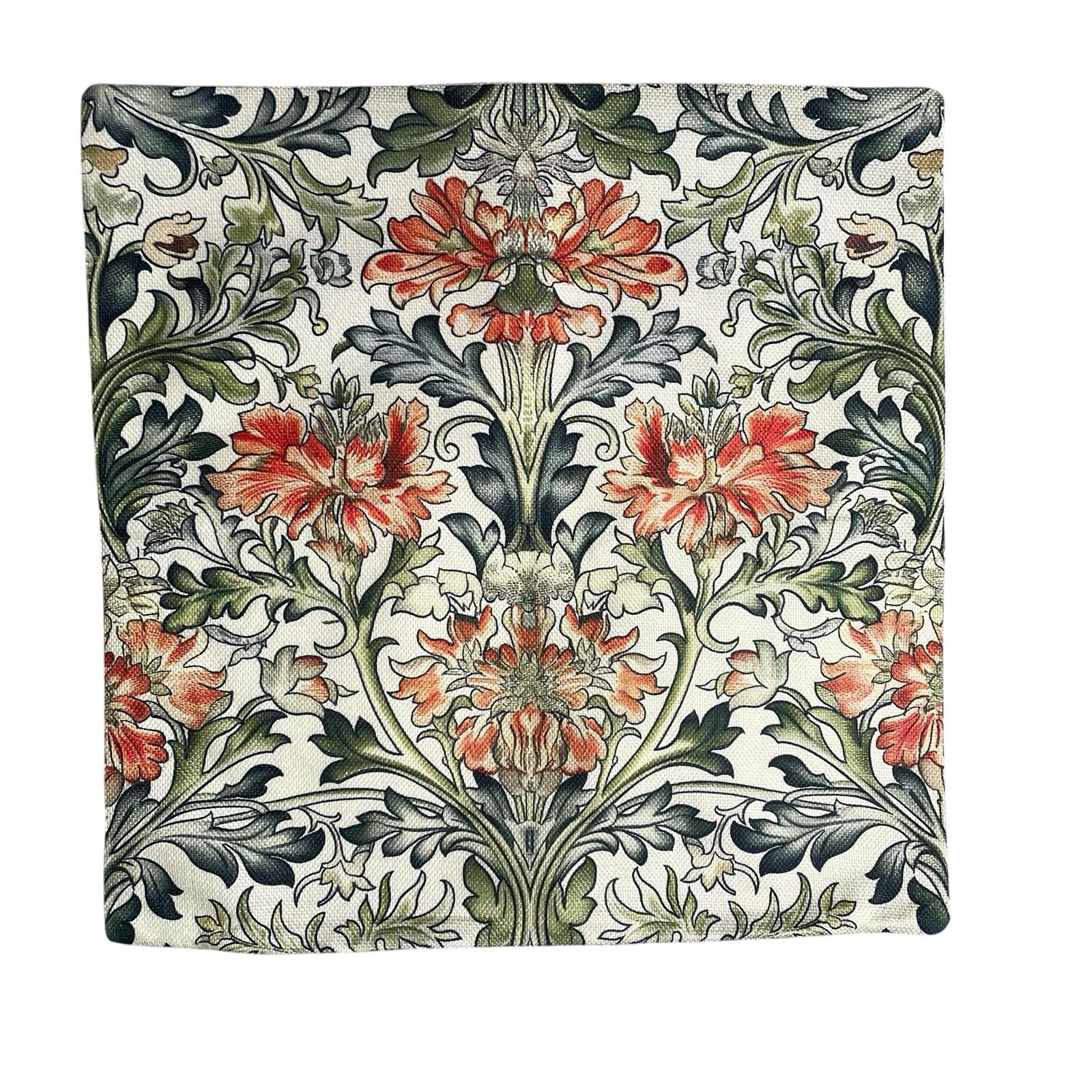 William Morris Decorative Botanical Throw Pillow Cover Home Decor 18" x 18" gallery