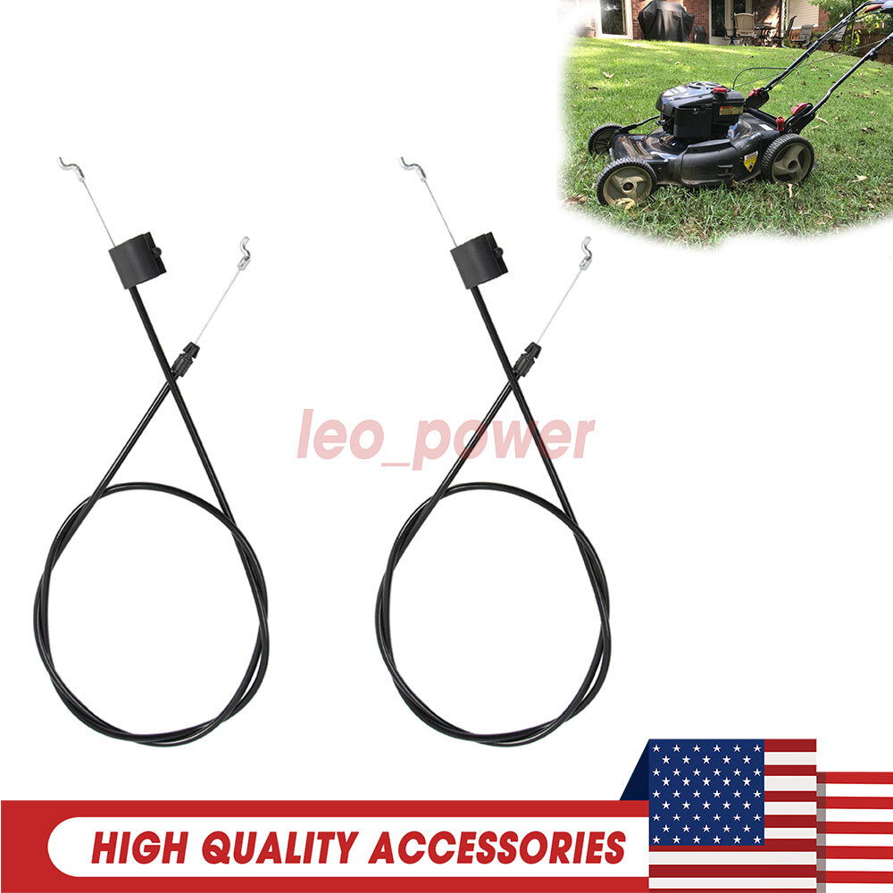 2x For Craftsman Lawn Mower 56Inch Replacement Engine Brake Zone Control Cable gallery