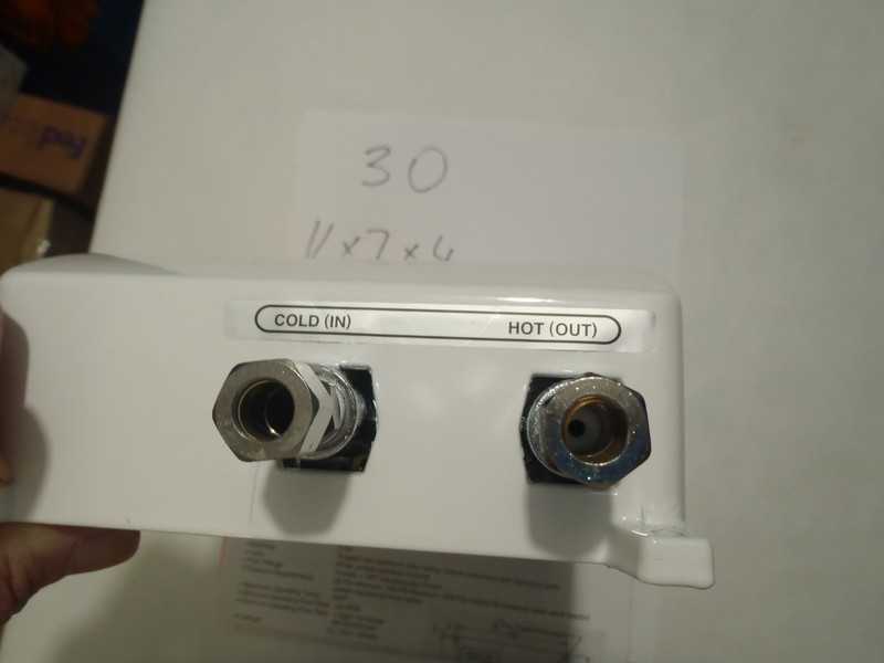 #30 CHRONOMITE INSTANT-FLOW C-MICRO CM-15L/277 104F Electric Tankless Water Heat gallery