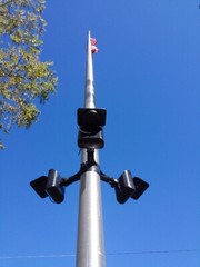 Solar Flagpole Tri-Light Polepal 1500 Lumens Up to 45ft Expandable