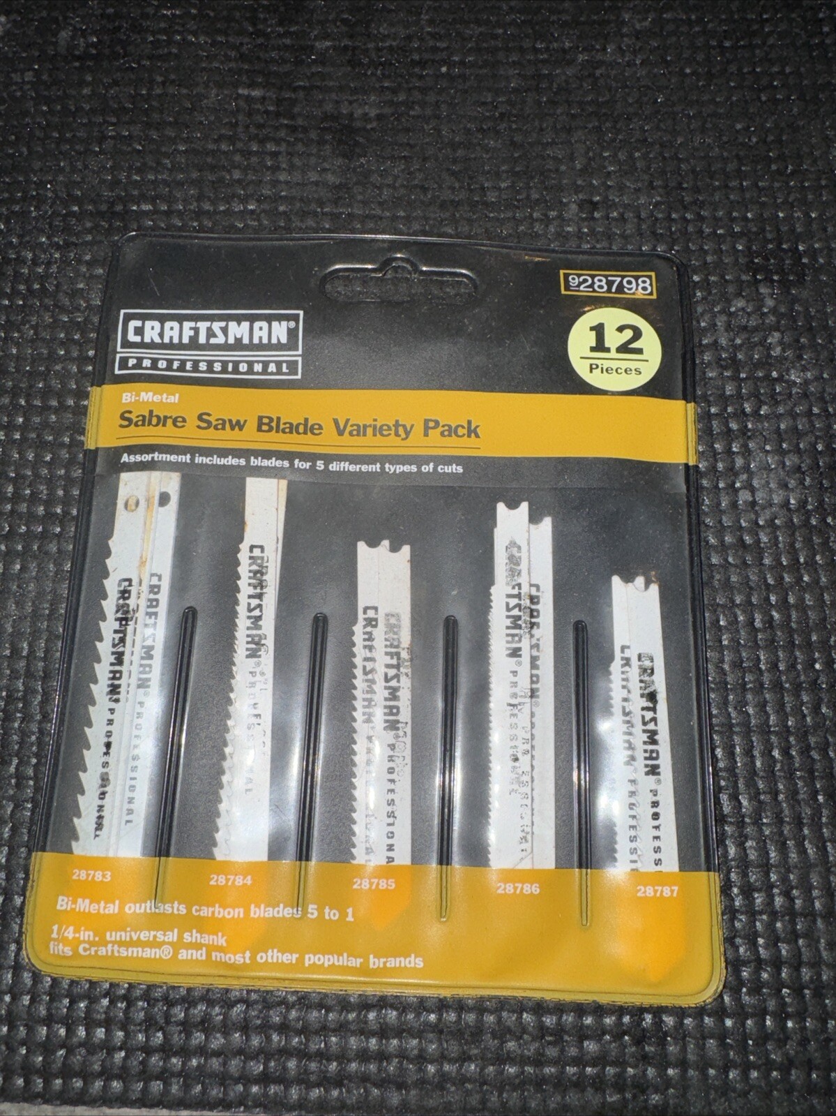Sears Craftsman Pro NOS 12pc Sabre Saw Blades Jig Saw 28798 Made In Switzerland gallery