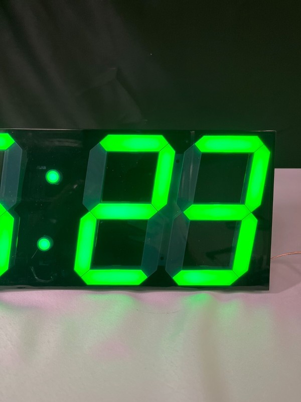 CHKOSDA Rectangular Shape Multipurpose LED 3D Digital Display Wall Clock gallery