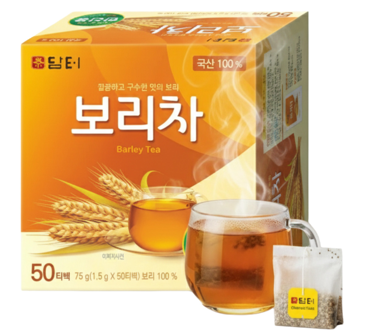 DAMTUH Korean Barley Tea 담터 보리차 - Roasted Boricha Mugicha Herbal Tea Bags gallery