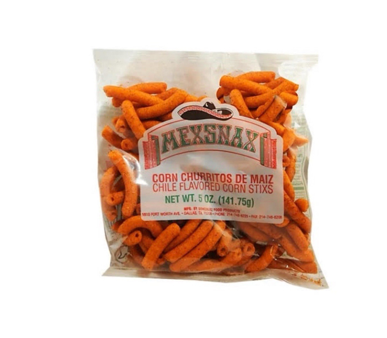 3 Pack Chile Flavored Churritos, 5 Ounce Free Shipping Mexican Chips !!!! gallery