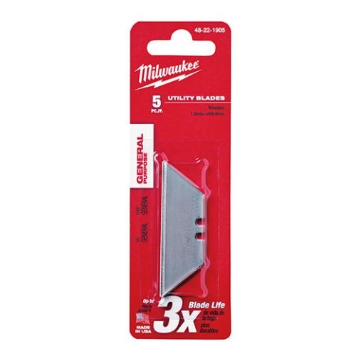 Milwaukee 48-22-1905 5 PC General Purpose Utility Blades gallery