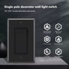 Decorator Paddle Rocker Light Switch ,15A,3 way/Single Pole ,10 Pack,UL Listed gallery