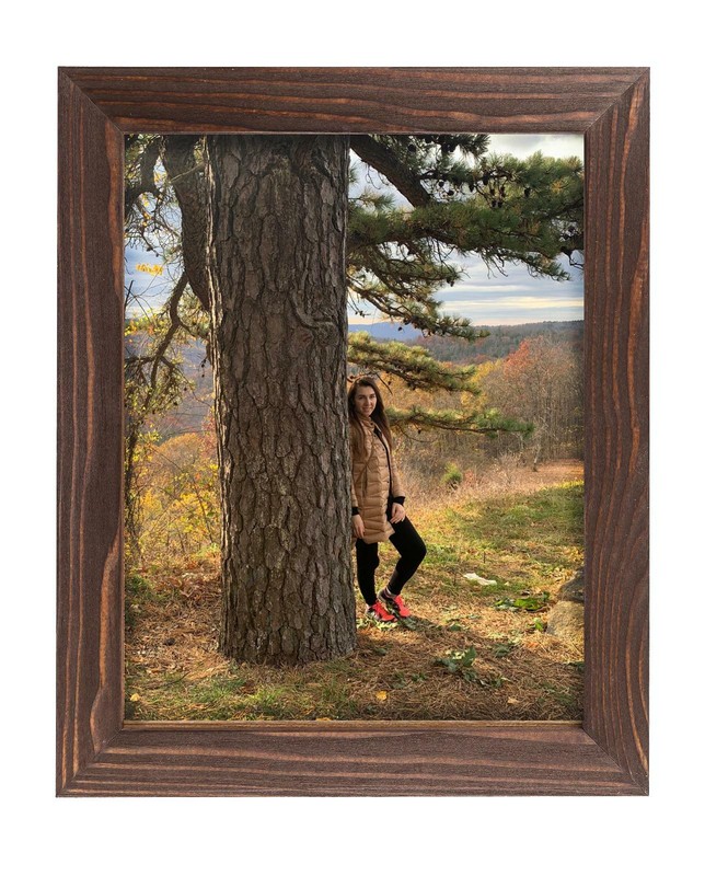 Rustic Wooden Picture Frames - Natural Solid Distressed Wood - Wall/ Tabletop gallery