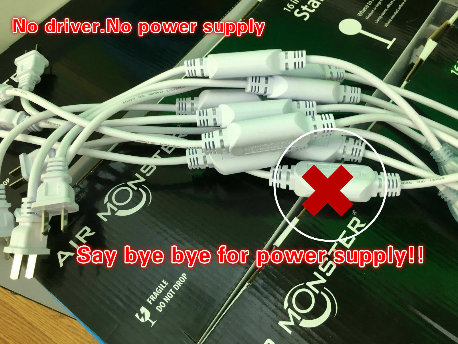 110V LED Strip Light SMD 4040*2 Flexible For IN/Outdoor.NO Driver/needed!! gallery