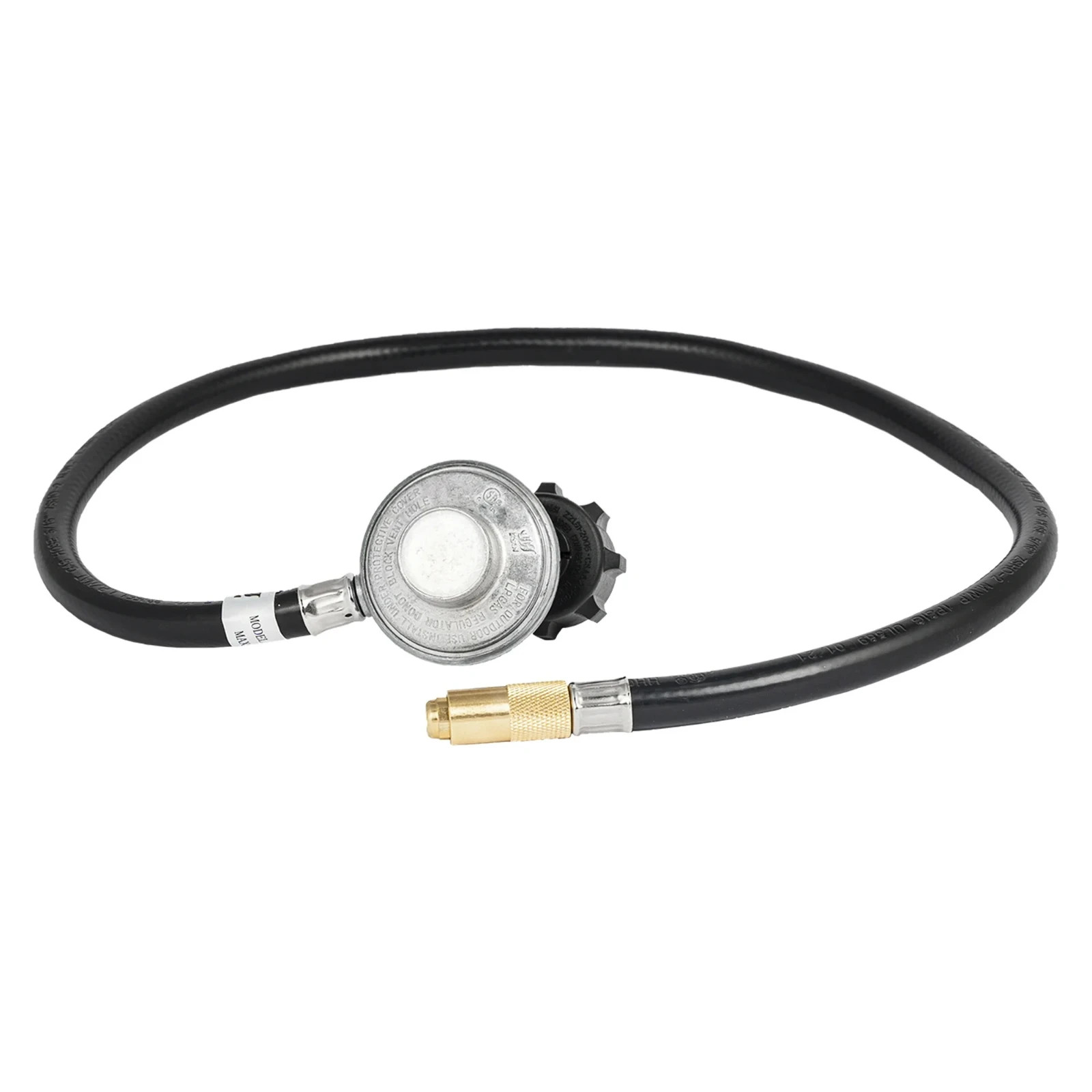 Blackstone 3ft Rubber Propane Adapter Hose with Regulator for 20 lb Tank gallery