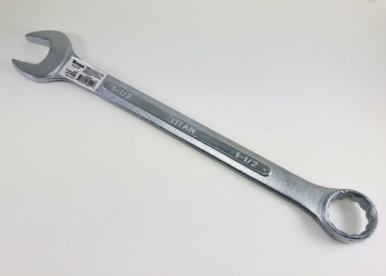 Titan Individual Jumbo Combination Wrenches, Choice of Sizes 1-5/16" - 2-1/2" gallery