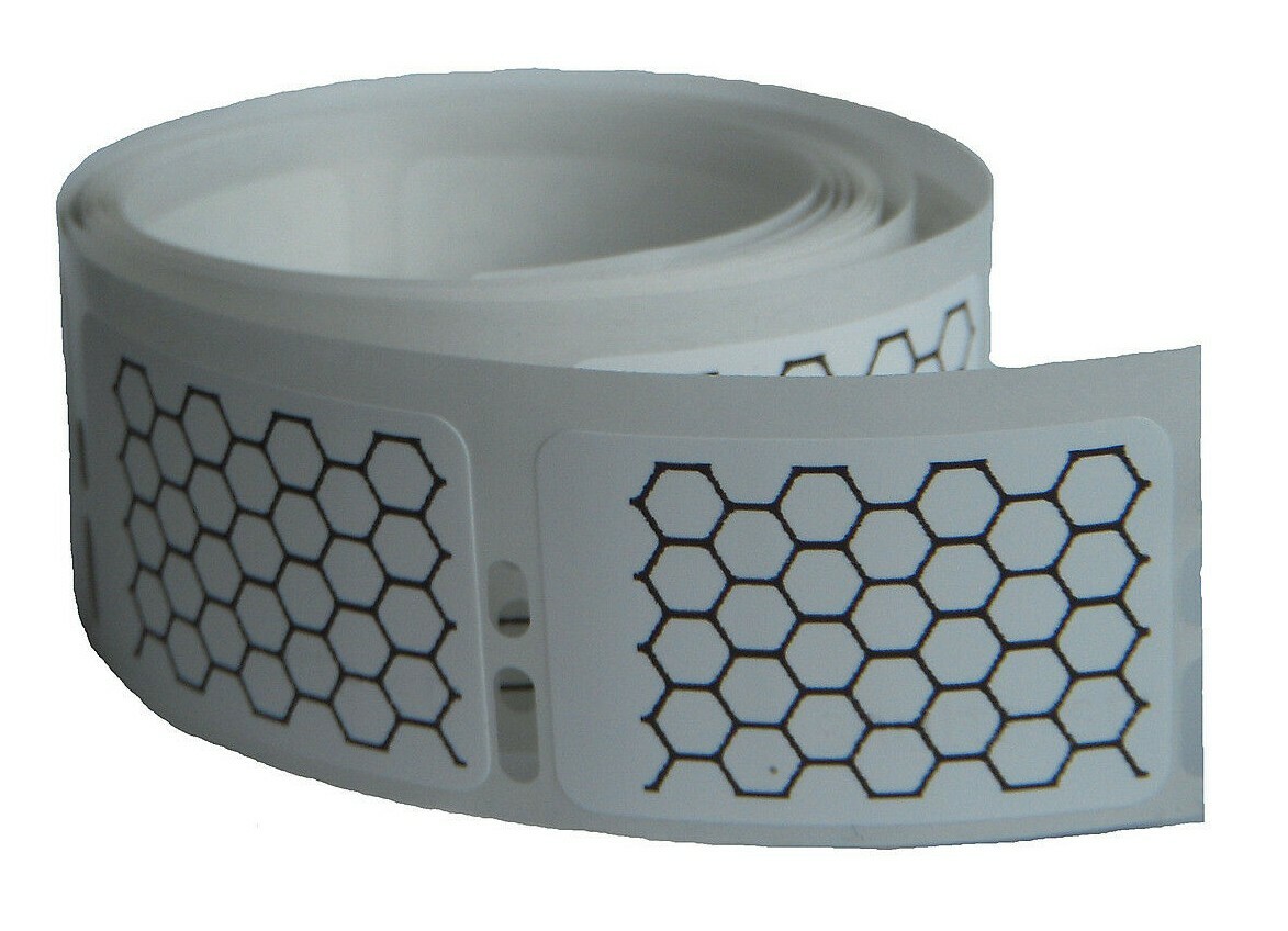 Qty 50 Honeycomb Sticker Prevent Yellow Jacket Bee Hornet Wasp Nest NO Chemicals gallery