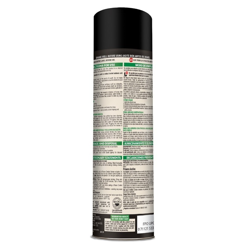 3~Spectricide Carpenter Bee & Ground-Nesting Yellowjacket Killer Foaming Aerosol gallery