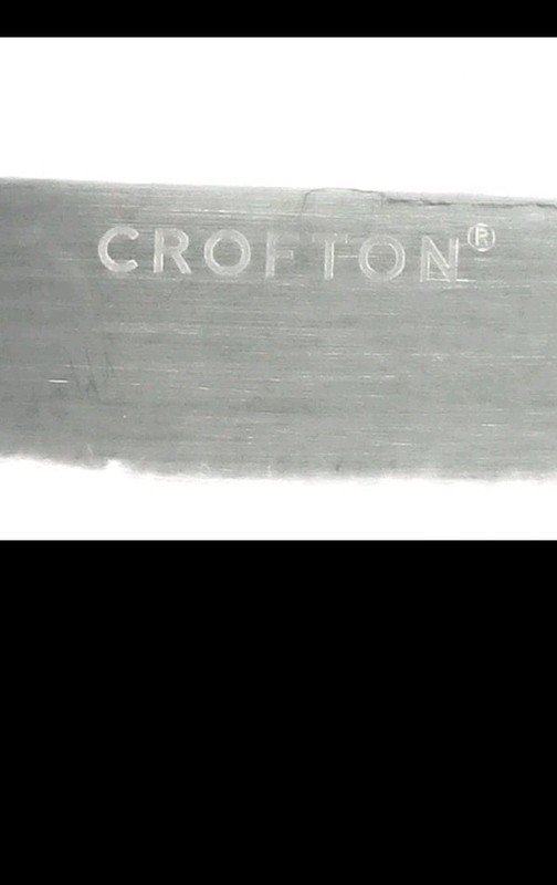 Crofton Unknown Pattern Purple Handle Flatware Lot 18 Pc gallery