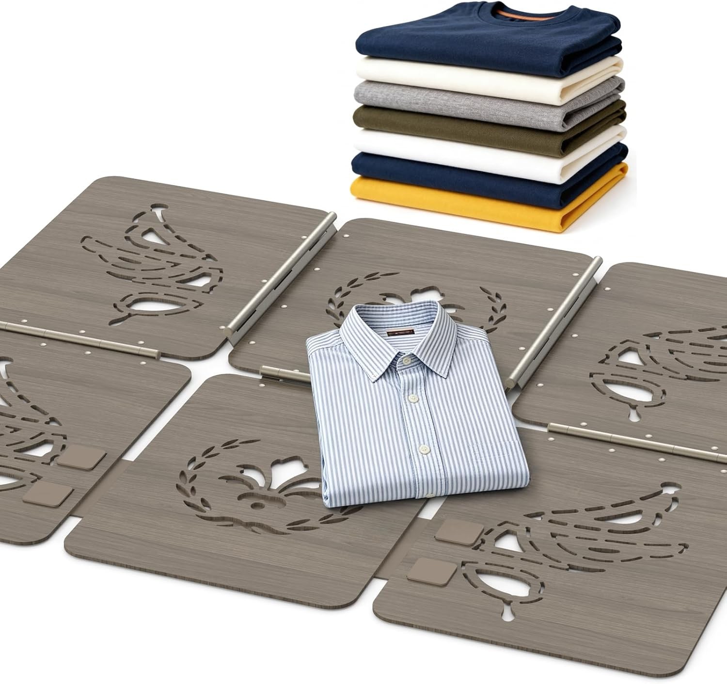 BoxLegend Shirt Folder Wooden Clothes Folding Board - No Bend, Gentle on Clothes gallery