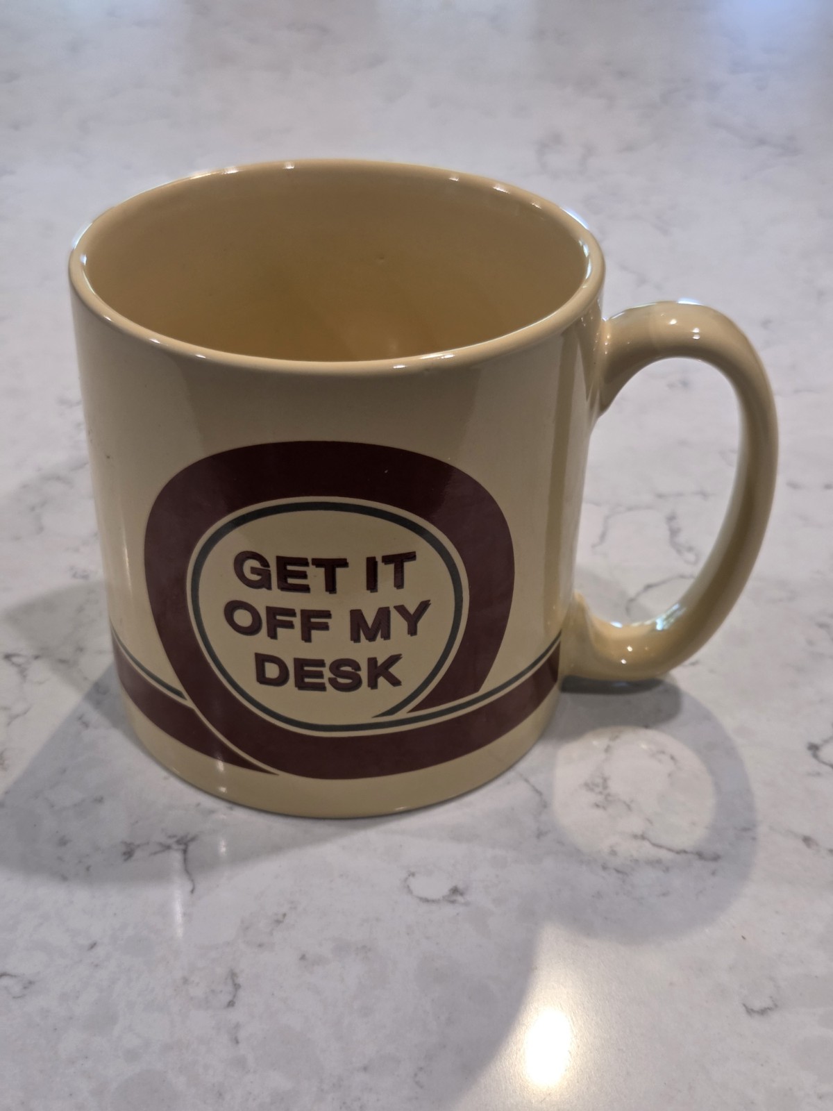 Taylor Swift - Midnights - Get It Off My Desk Coffee Mug gallery