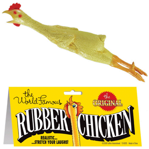 Rubber Chicken - World Famous Rubber Chicken Gag - Jokes, Gags and Pranks gallery