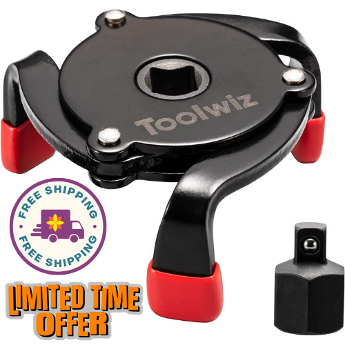 Universal Oil Filter Wrench 3 Jaw Adjustable Oil Filter Removal Tool gallery