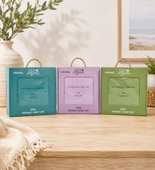 Tree Organic King Sheet Sets (Lavender) – 2000 Collection – Organic Cotton