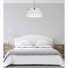 Chandelier Ceiling Light Fixture Chrome High Quality For Foyer Dining Room 24″