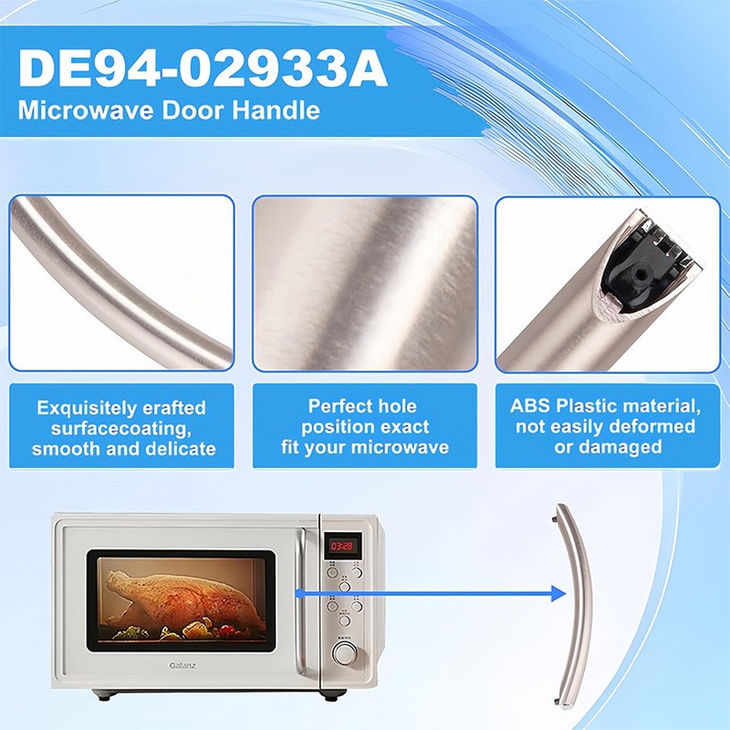 Upgrade ME16A4021AS Replacement for Samsung Microwave Door Handle SMH1816S gallery