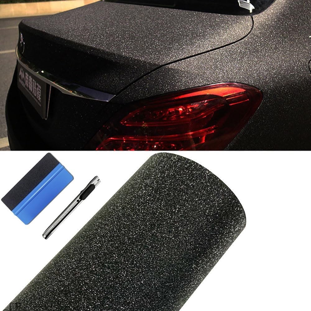 Glitter Diamond Sandy Sparkle Car Vinyl Wrap Matte Diamond Film Size: 20 x 60 gallery