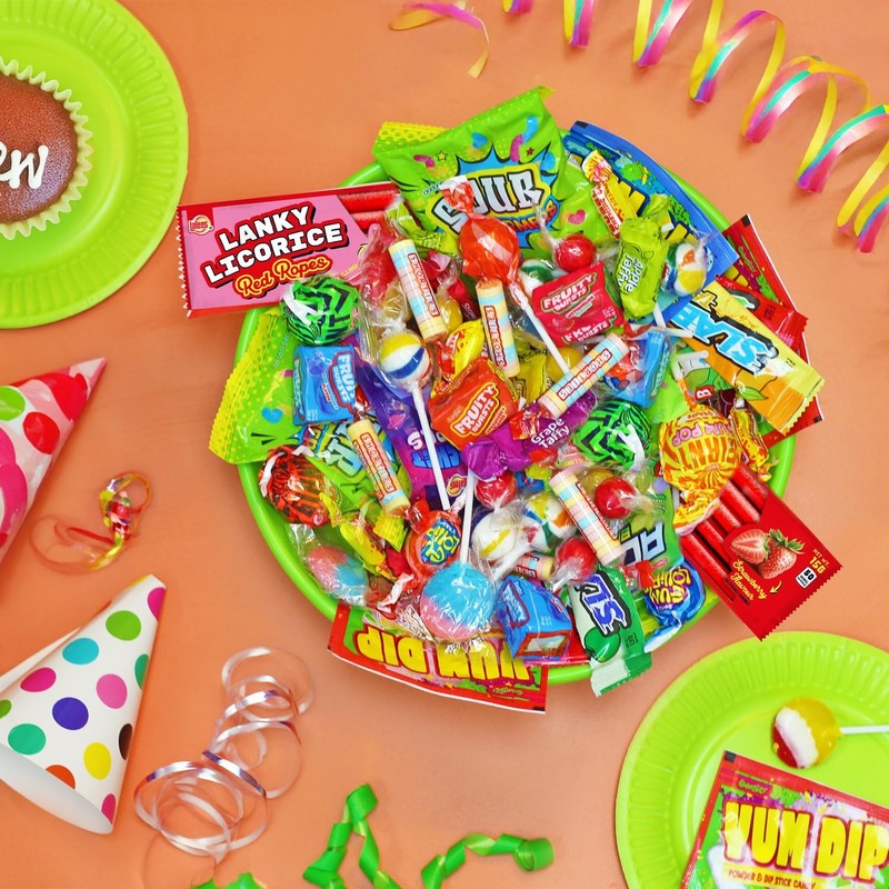 Birthday Party Candy Mix - 4 Pounds - Bulk 4 Pound (Pack of 1), Multicolor gallery