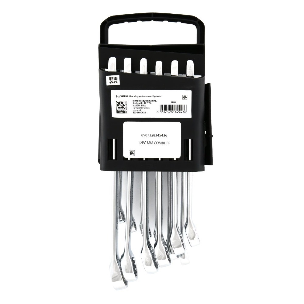 12-Piece Metric Combination Wrench Tool Set, Hand Tools gallery