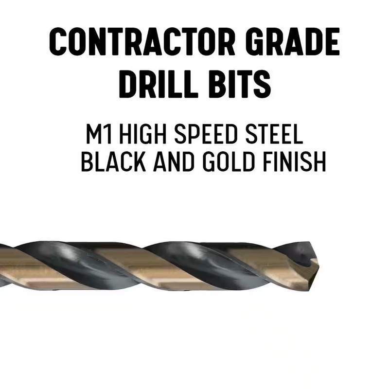 33/64 In. Contractor Grade Drill Bit with 1/2 In. 3-Flat Shank gallery