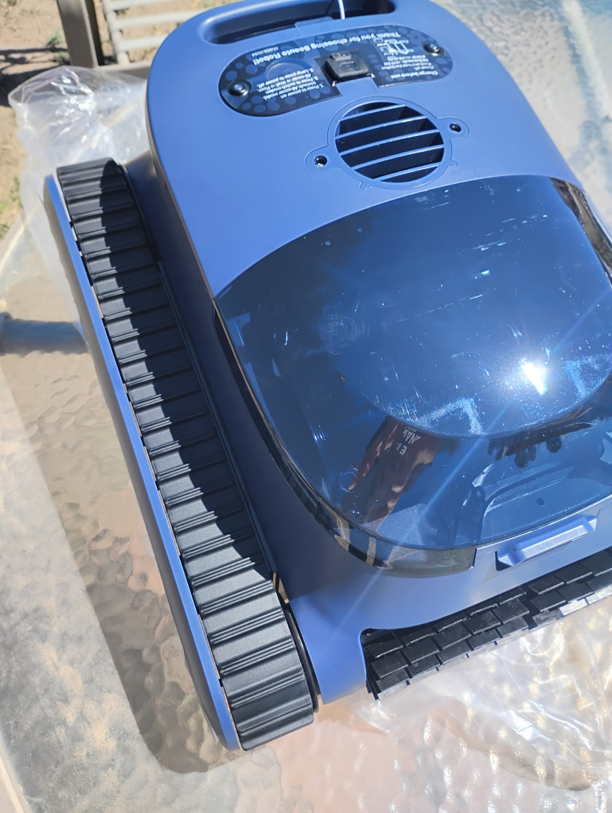Cordless 3-in-1 Robotic Pool Cleaner for Inground Pools, 180Min Run Time (OpenBX gallery