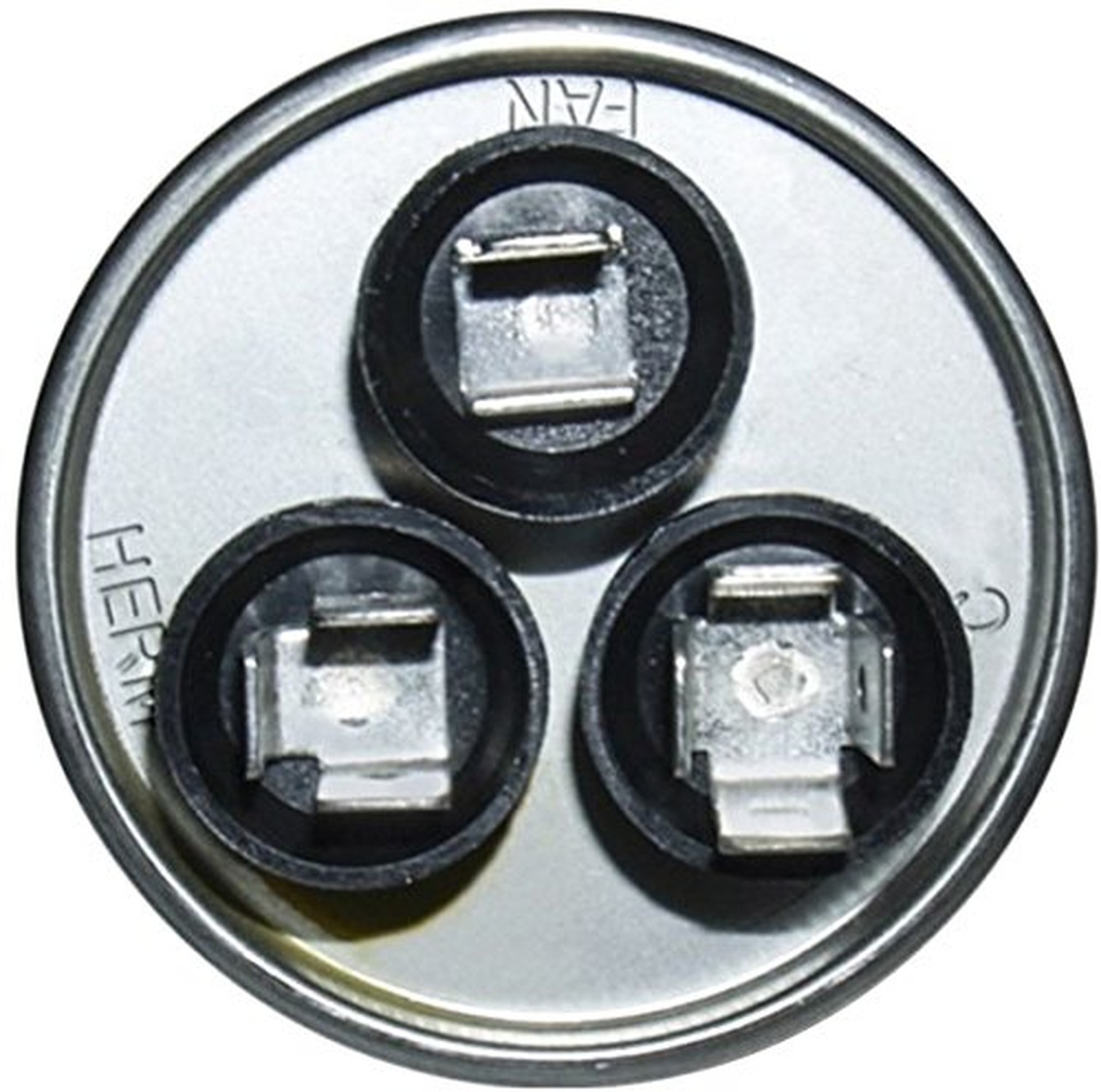 80 + 5 x 370/440 VAC Round Dual Run Capacitor by # 12801 gallery