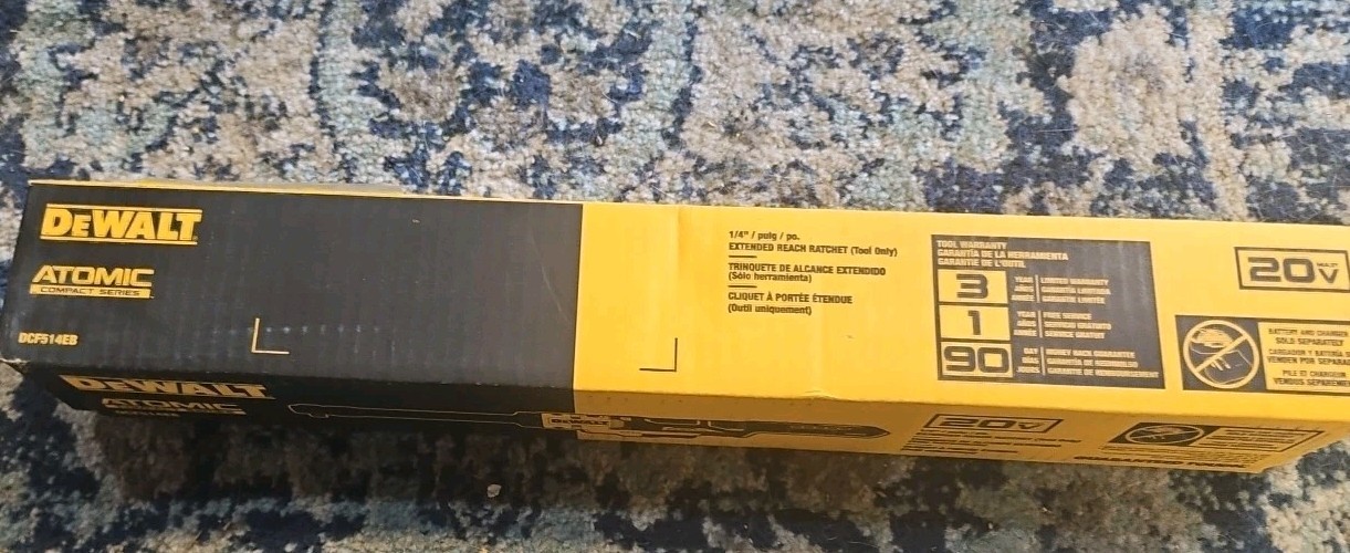 Brand New DCF514EB DEWALT Extended Reach Ratchet (Tool Only) New Sealed gallery