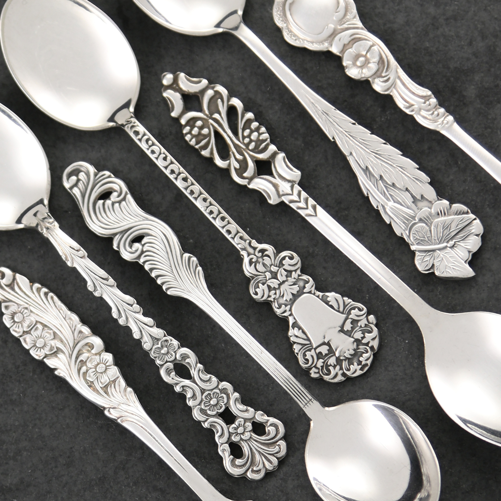 MADE IN SWEDEN Silverplate Souvenir Spoons Forks Pcs Silverware CHOICE Flatware gallery