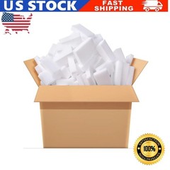 100 PCS Sponge Eraser BULK PACK Melamine Cleaning Foam 3/4″ Thick Kitchen Bath.