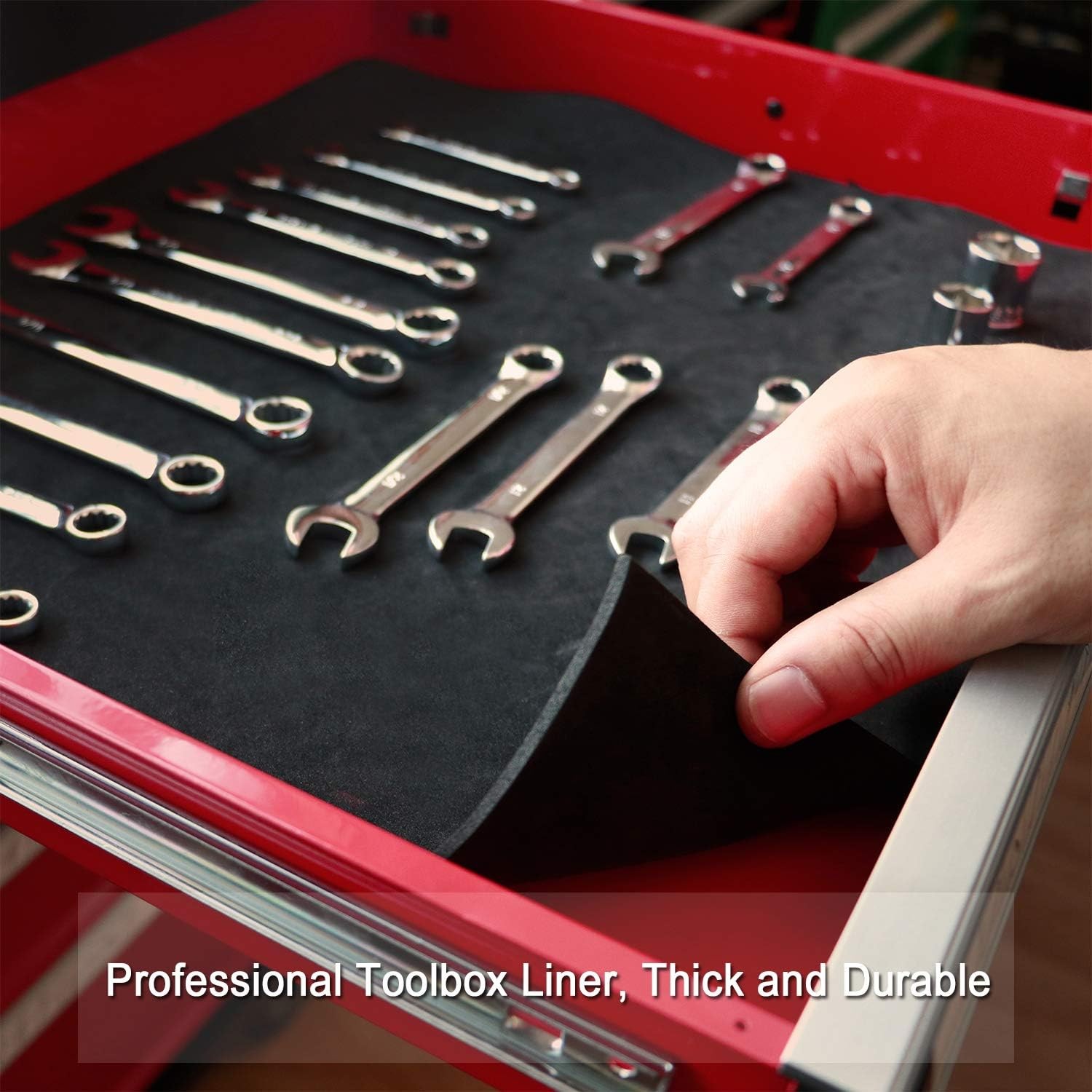 Professional Tool Box Liner and Drawer Liner - 16 inchWide x 6 feet Long Non... gallery