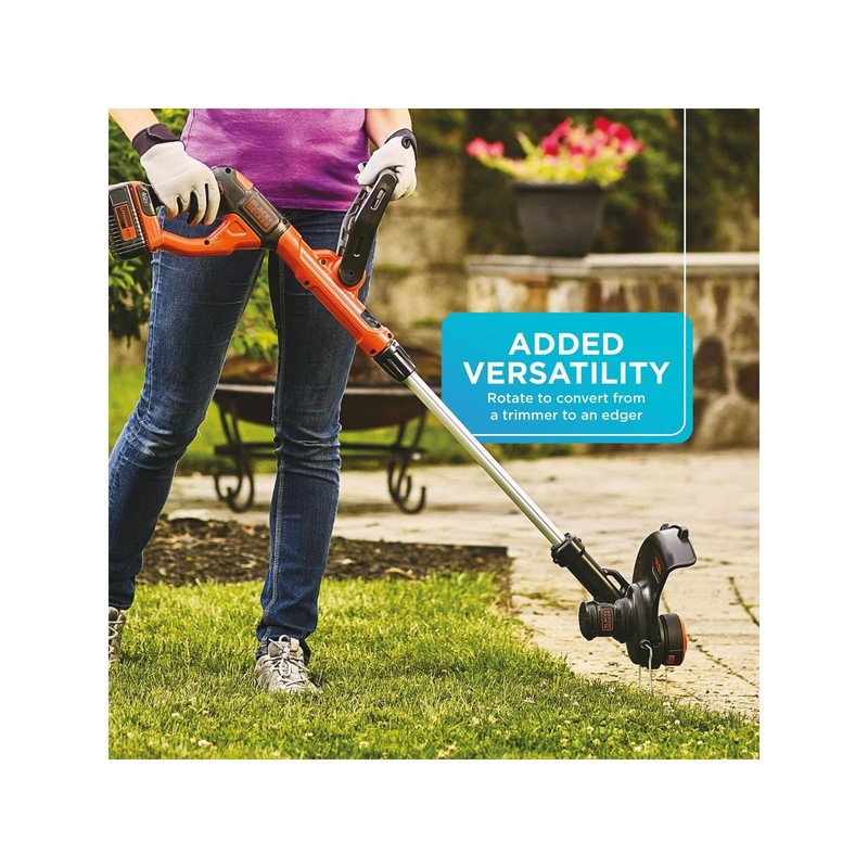 BLACK+DECKER 40V MAX* String Trimmer / Edger and Sweeper Combo - LCC140 gallery