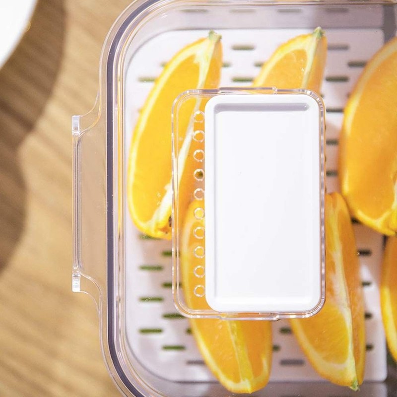 SANNO Vegetable Fruit Storage Containers, Food Storage Containers Fridge Prod... gallery