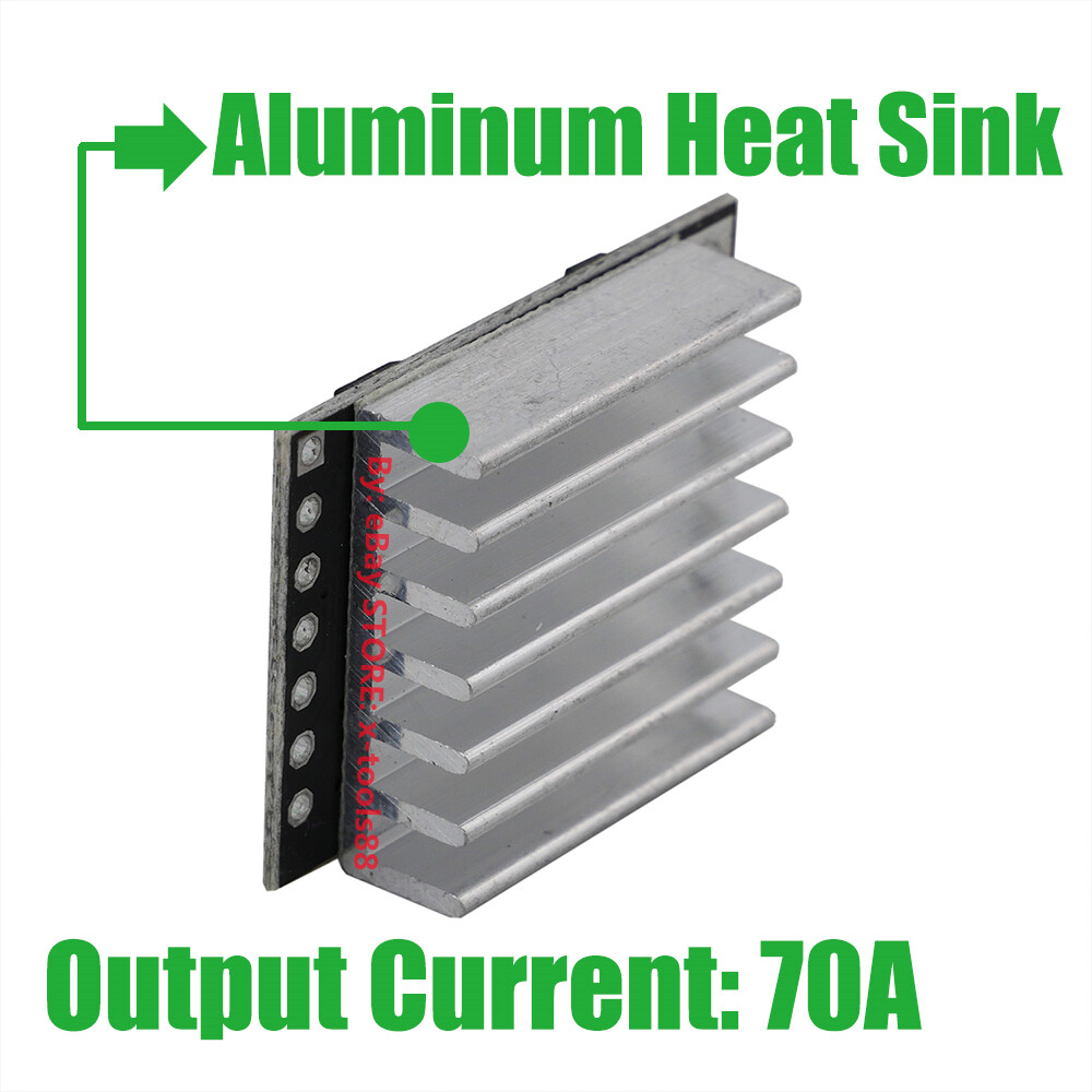 1x 70A High Power BMS Discharge Protection PCB For 18v/20v MAX Battery Output gallery