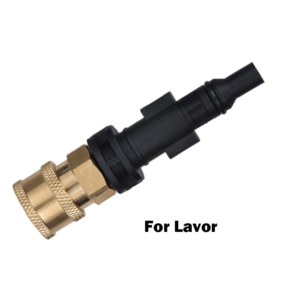1Pcs 1/4'' Quick Connector Foam Nozzle High Pressure Washer Hose Adapter- 5 Type gallery